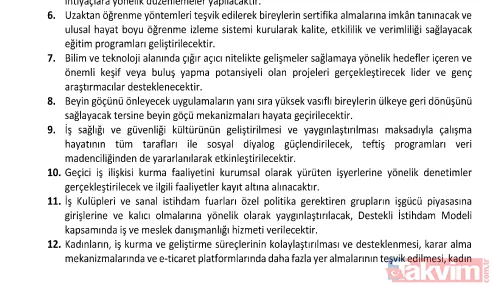 Orta Vadeli Program yayınlamdı: İşte sayfa sayfa 3 yıllık yol haritası - 43