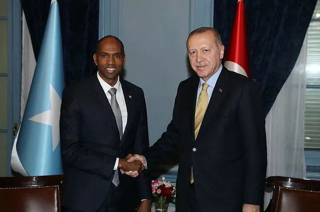 Başkan Erdoğan, Cenevre’de Somali Başbakanı Kayre'yi kabul etti
