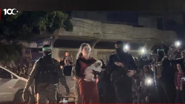 5. gün rehine takasından ilk kare!