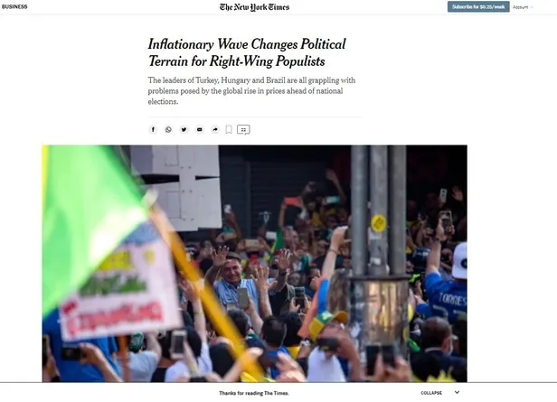 Bir yandan New York Times bir yandan Wall Street Journal! Tek dertleri faize savaş açan Erdoğan'ı indirmek-9