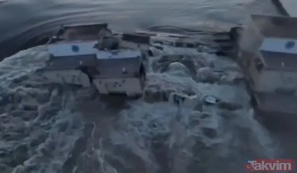 Rusya - Ukrayna savaşında şok gelişme! Nova Kakhovka barajı vuruldu! İşte ilk görüntüler! Nova Kakhovka neden önemli? - 29