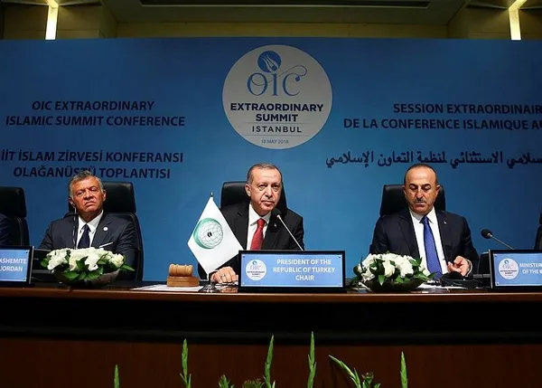 İİT İslam Zirvesi Konferansı Olağanüstü Toplantısı İstanbul'da tamamlandı-2