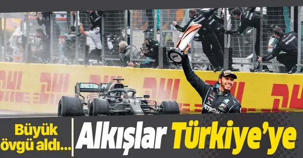 Hamilton’ın tarih yazdığı Türkiye GP’si büyük övgü aldı!