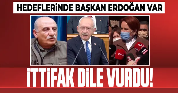 CHP, İYİ Parti, HDP ve PKK'dan ortak dil! Başkan Erdoğan'ı hedef aldılar