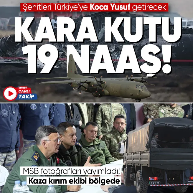 CANLI ANLATIM | C130 kargo uçağımız Gürcistanda düştü! 19 şehidin naaşına ulaşıldı | Kara kutu bulundu