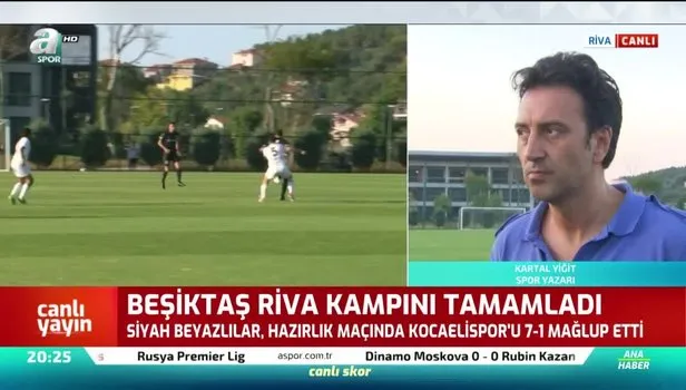 Beşiktaş Kocaelispor'u farklı mağlup etti Maç sonucu Beşiktaş 7-1 Kocaelispor