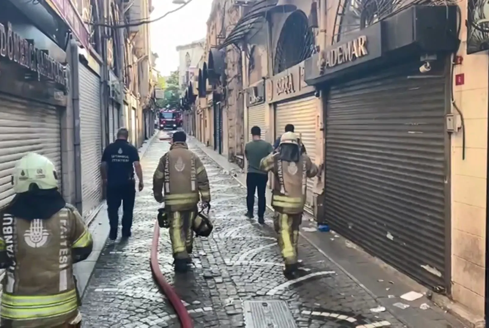 Kapalıçarşı’da yangın