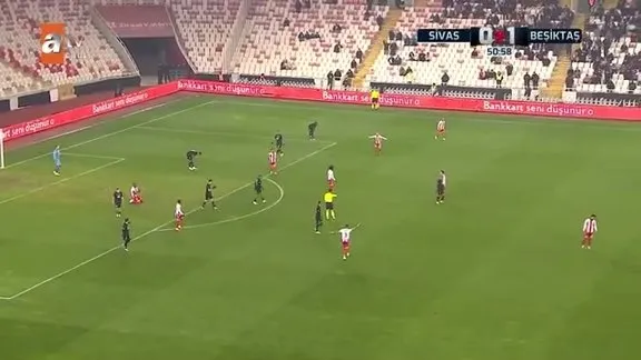 Sivasspor 0 - 1 Beşiktaş maç özeti!