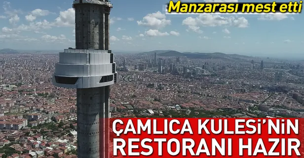 Çamlıca Kulesi’nin restoranı yapıldı