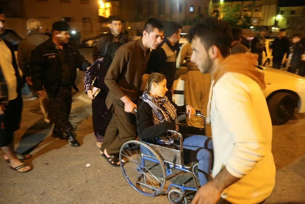 Irak'ta 7.3 büyüklüğünde deprem