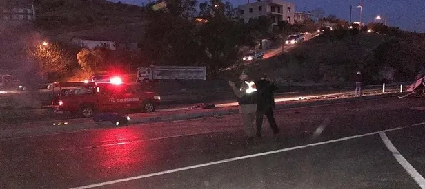 Aydın-Muğla karayolunda yakıt tankeri patladı