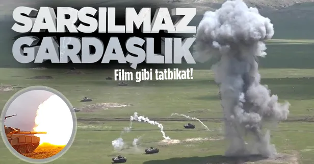 Sarsılmaz kardeşlik! Gardaşla ortak tatbikat