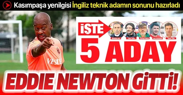 Trabzonspor’da Eddie Newton dönemi sona erdi! İşte 5 teknik direktör adayı....