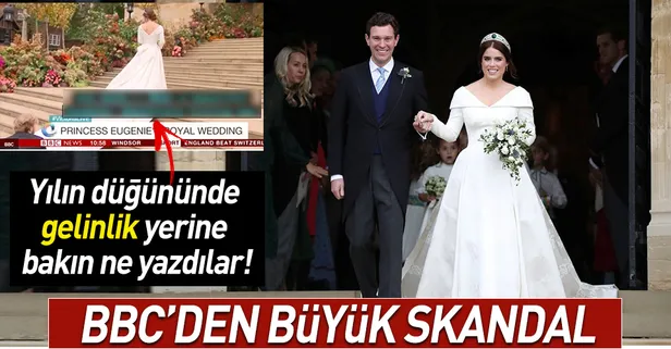 BBC'den skandal Prenses Eugenie gafı: Ne kadar güzel göğüsler...