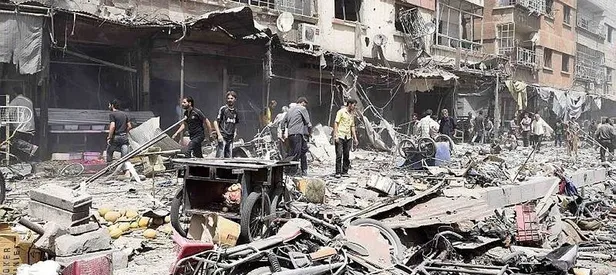 Katil Esed Şam'ın can damarına saldırdı