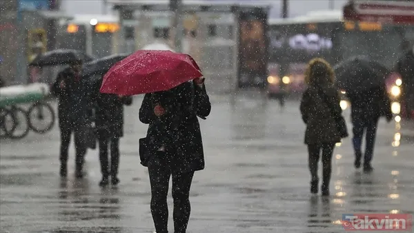 İstanbul ve İzmir listede! Meteoroloji'den sarı kodlu uyarı | HAVA DURUMU RAPORU - 15