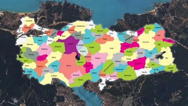 Türkiyede Hangi Şehirde Hangi Soy İsimler Yaygın? 81 İl Haritası İşte Böyle Şekillendi