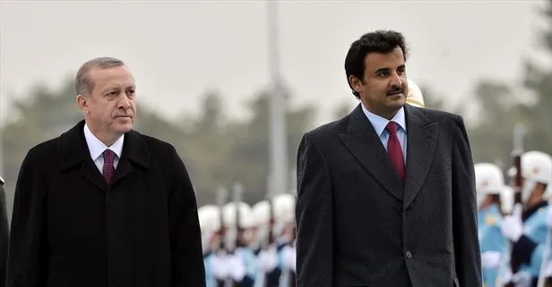 Katar Emiri Temim’den Başkan Erdoğan’a sel felaketi sebebiyle taziye telgrafı!
