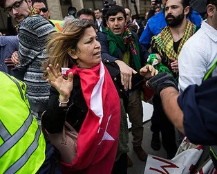 Erdoğan’ı destekleyen kadına saldırı