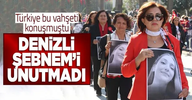 Şebnem Şirin Denizli’de geçit töreninde anıldı