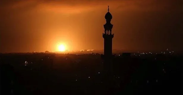 Son dakika: Terör devleti İsrail, abluka altındaki Gazze’ye hava saldırısı düzenledi