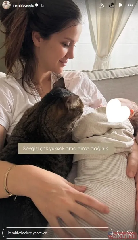 İrem Helvacıoğlu’ndan gizemli paylaşım: Kızı Sora ile yeni karesini yayınladı! - 9
