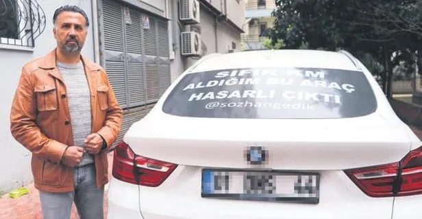Adana’da sıfır otomobil aldı, boyalı çıktı: Tepkisini bu mesajla gösteriyor Yaşam haberleri