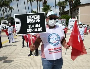 Memur-Sen'den CHP'li belediyelerdeki işçi kıyımına protesto: Maske düştü zulüm görüldü!