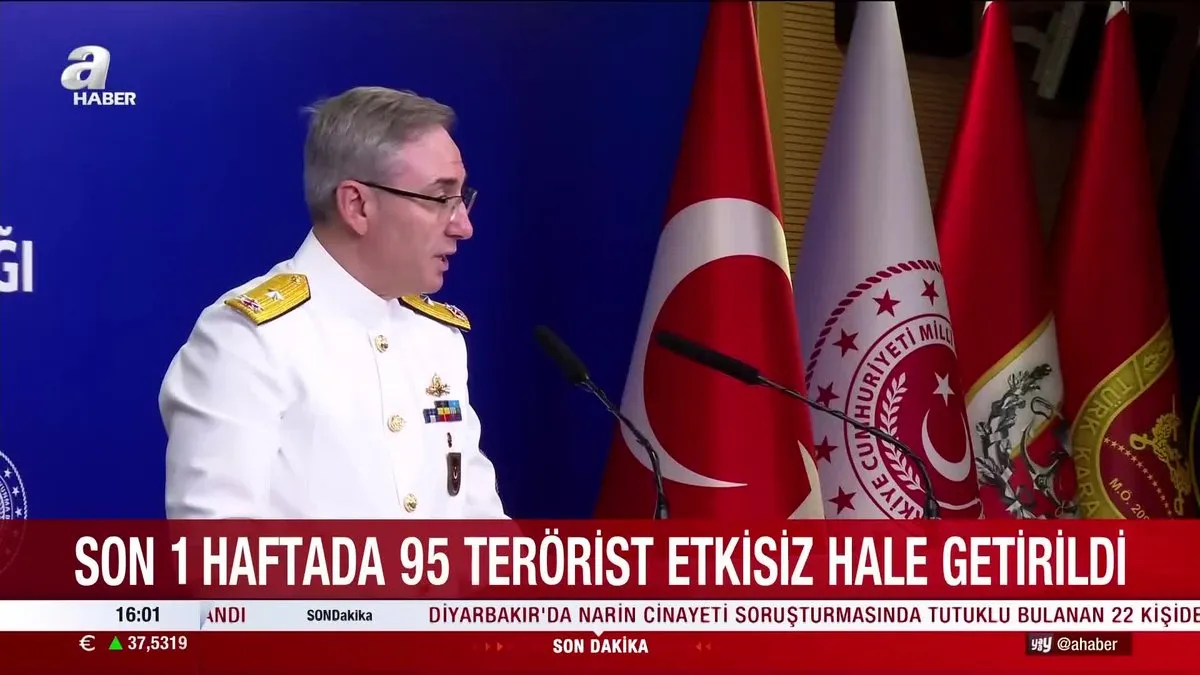 95 terörist etkisiz hale getirildi!