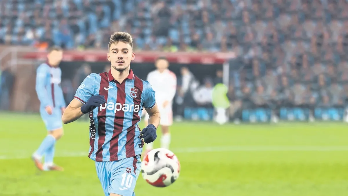 Trabzonspor'da Muçi gollerine devam ediyor! Toplam gol 9'a yükseltti