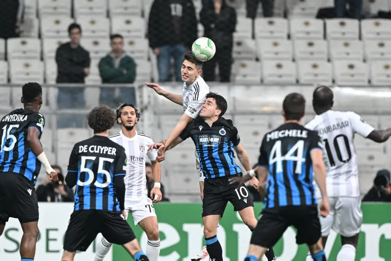 Beşiktaş Club Brugge'a farklı kaybetti! - 2