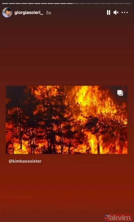 Dünyaca ünlü isimler orman yangınlarının ardından Türkiye’ye destek oldu! Paylaşımlar peş peşe geldi Dua Lipa, Bella Hadid, Inna... - 7