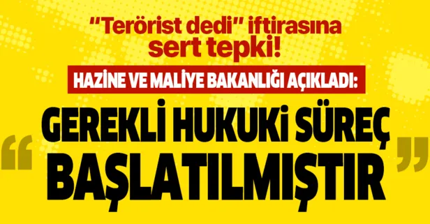Son dakika: Hazine ve Maliye Bakanlığından algı operasyonlarına tepki! Hukuki süreç başlatıldı