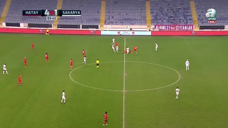 İZLE | Atakaş Hatayspor 5-1 Sakaryaspor