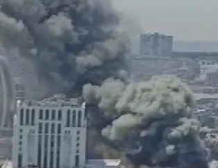 Bağcılar’da bir fabrikada yangın