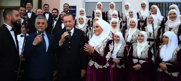 Erdoğan Boşnak gençlerin isteğini kırmadı