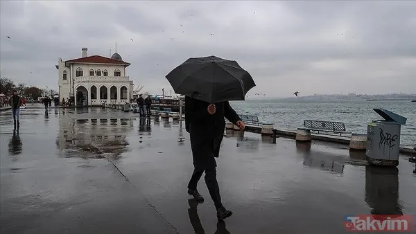 HAVA DURUMU I Meteoroloji ve AKOM'dan peş peşe uyarı! İstanbul'da yağış başladı... O illerde yaşayanlar dikkat! - 5