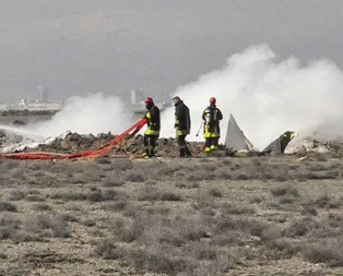 Konya’da askeri uçak düştü: 2 şehit