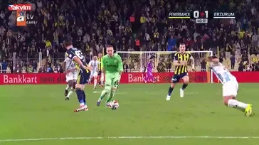 GOL | Fenerbahçe 0-1 Erzurumspor