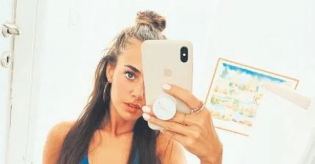 Bensu’dan sportif poz