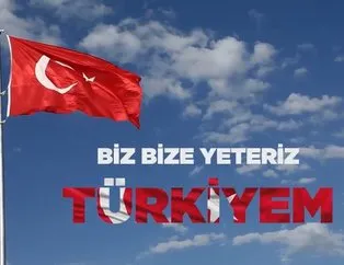 Biz Bize Yeteriz Türkiyem’e dev destek