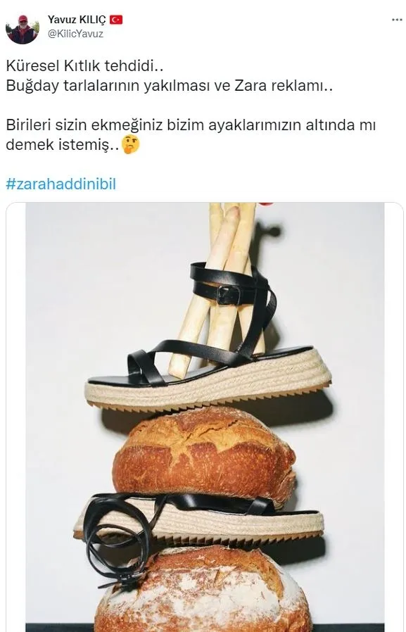 unlu-giyim-markasi-zaradan-skandal-ekmegi-ayaklar-altina-aldilar-yildiz-tilbeden-buyuk-tepki-1655015603891.jpg Türkiye Fırıncılar Federasyonu'dan Zara'nın ekmeği ayaklar altına aldığı skandal reklama tepki: Aymazlık cehalet!-6