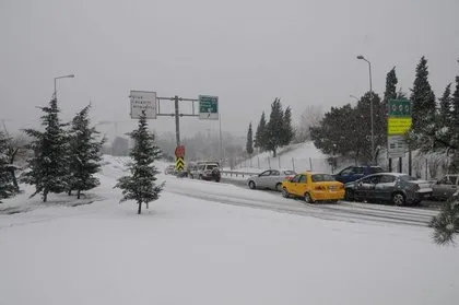 Türkiye’den kar manzaraları