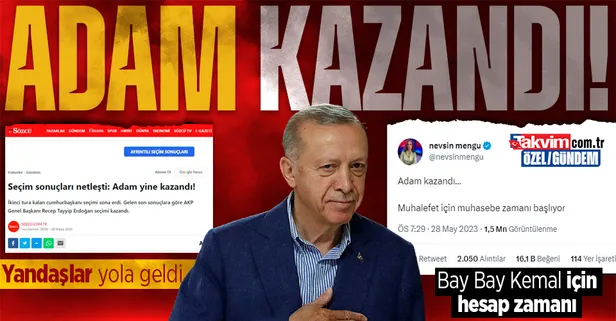 Her seçim değişmeyen tablo! CHP'liler hezimeti kabullendi: Fondaş Nevşin Mengü ve SÖZCÜ'den "Adam kazandı" çıkışı