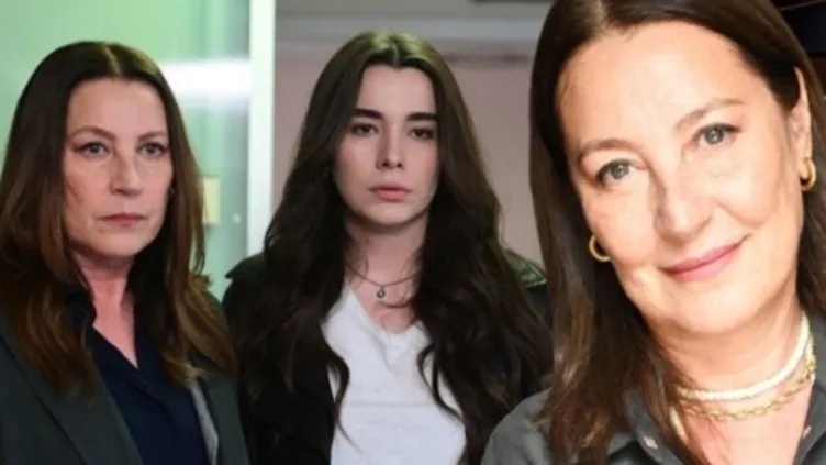 Meğer kızı ile aynı dizideymiş! Vahide Perçin'in kızı Alize güzelliğiyle hayran bıraktı