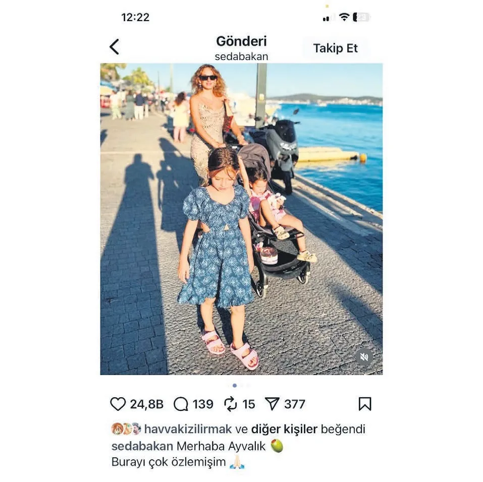 Çocuklarına kendisi bakan