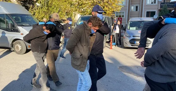 DEAŞ operasyonunda yakalanan yabancı uyruklu 1 hükümlü ile 3 şüpheli adliyeye sevk edildi