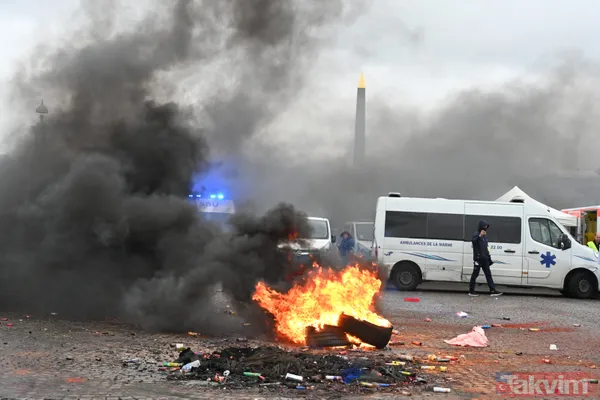 Paris'teki son gösterilerin faturası ağır oldu - 1