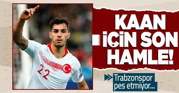 Trabzonspor'dan Kaan Ayhan için son hamle!