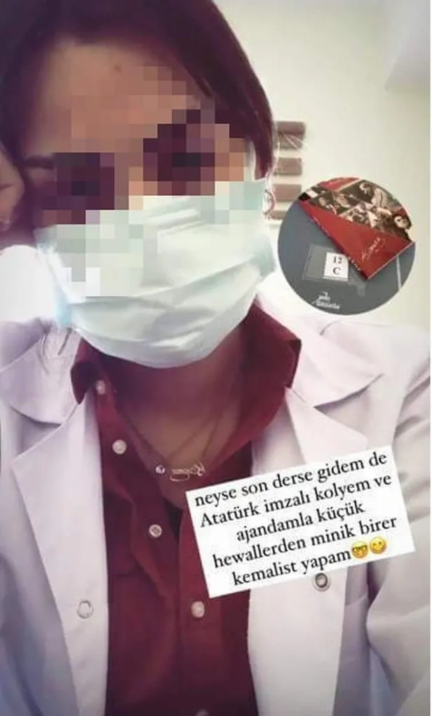 Siirt'teki öğretmenin 'Küçük hewallerden minik Kemalist yapam' paylaşımı olay oldu-2
